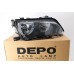 BMW 3 Series E46 02-05 Black Base Head Lamp | OE Part Number : L 710301177201 / R 710301177202 [ 1 PC Left Or Right ]